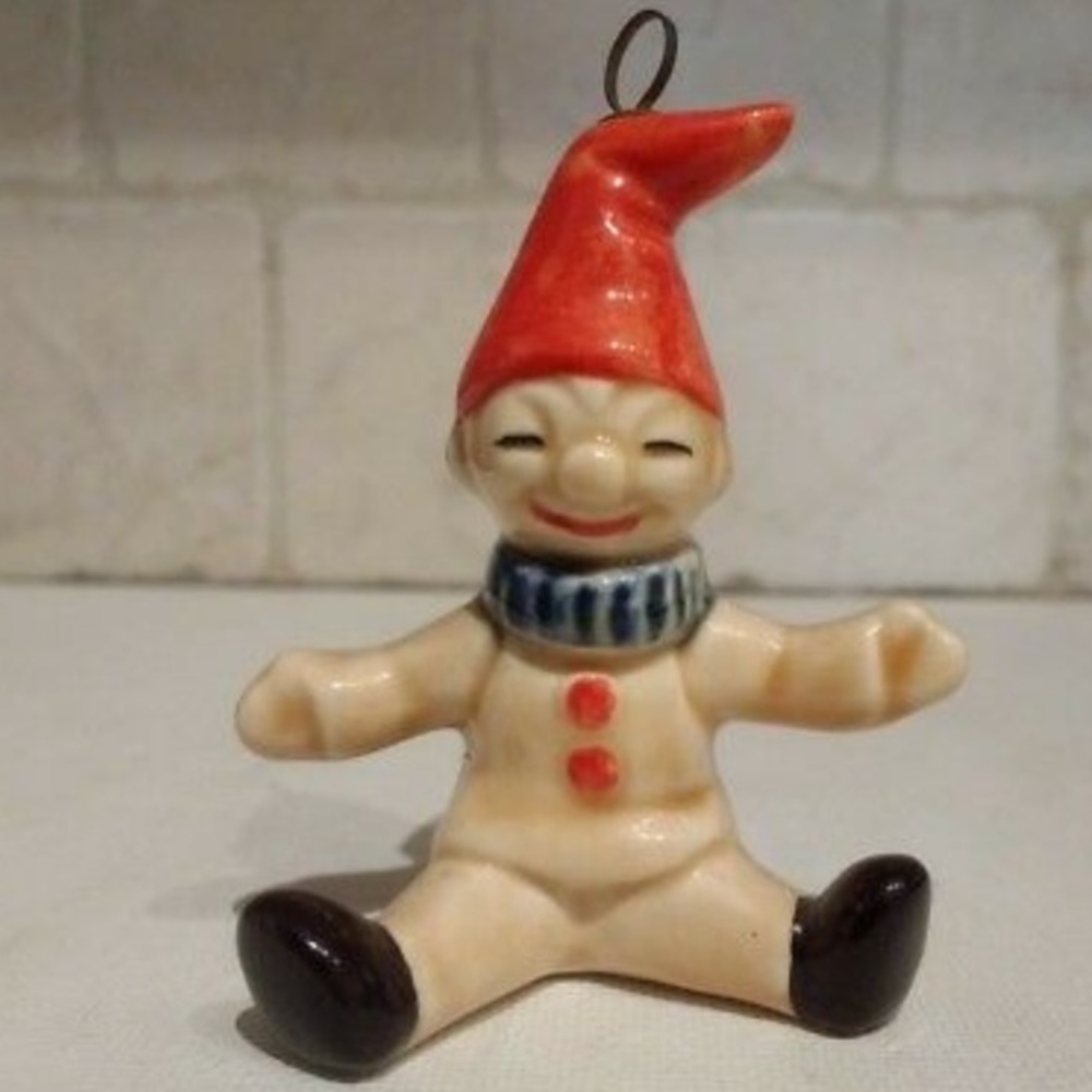 Vintage Goebel Clown Figurine Ornament